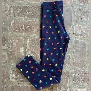 CR Kids Navy Star Leggings- Size 14
